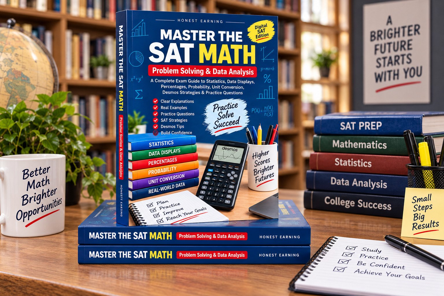 Master the SAT Math: Problem Solving & Data Analysis book cover