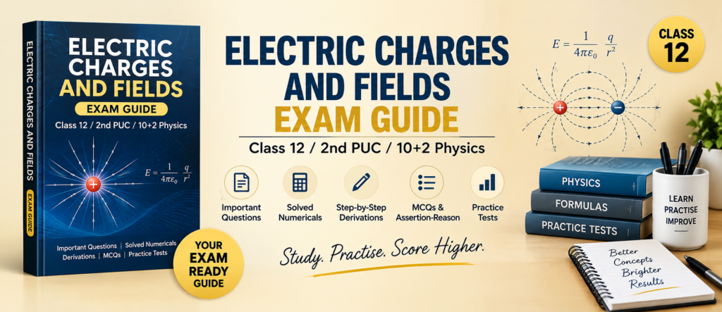 Electric Charges and Fields Exam Guide