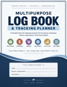 Multipurpose Log Book
