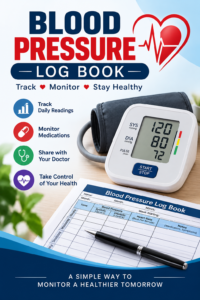 Blood Pressure Log Book